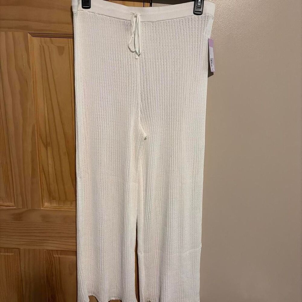 Wild-fable Women's White and Cream Pants 1X